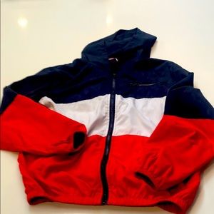 Brandy Melville Tri Color Wind Breaker